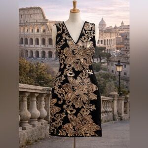 stunningly gorgeous guess velvet dress NWOT